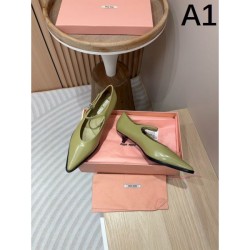 2024SS Popular Sale MIU MIU Women's High Heels