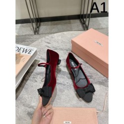 MIU MIU 2024FW Women's High Heels Limited Quantity VIP Price