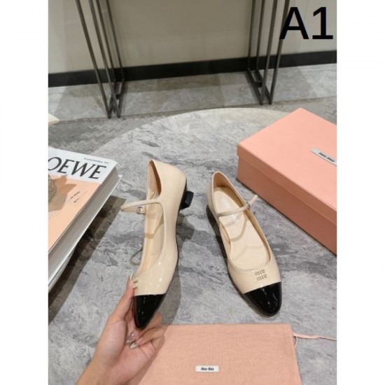 MIU MIU 2024FW Women's High Heels Neat Feeling MIU MIU 2024FW Women's High Heels Neat Feeling