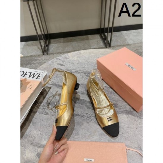 MIU MIU 2024FW Women's High Heels Very Satisfying New Winter Items MIU MIU 2024FW Women's High Heels Very Satisfying New Winter Items