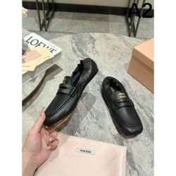 MIU MIU 2024FW Ladies High Heels Latest Winter Items