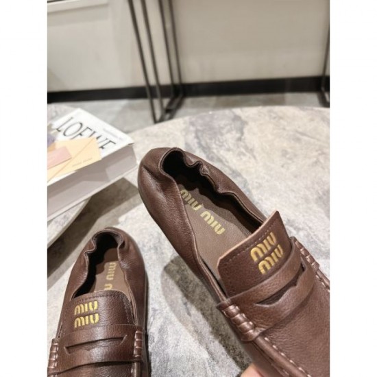 MIU MIU 2024FW Ladies High Heels Latest Winter Items MIU MIU 2024FW Ladies High Heels Latest Winter Items