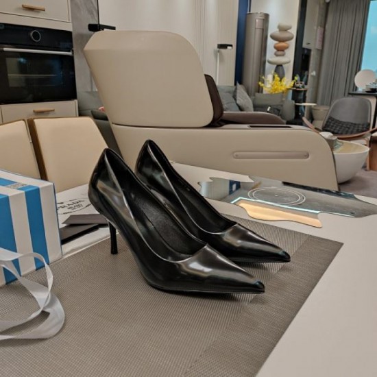 2024SS overwhelmingly popular item PRADA women's high heels 2024SS overwhelmingly popular item PRADA women's high heels