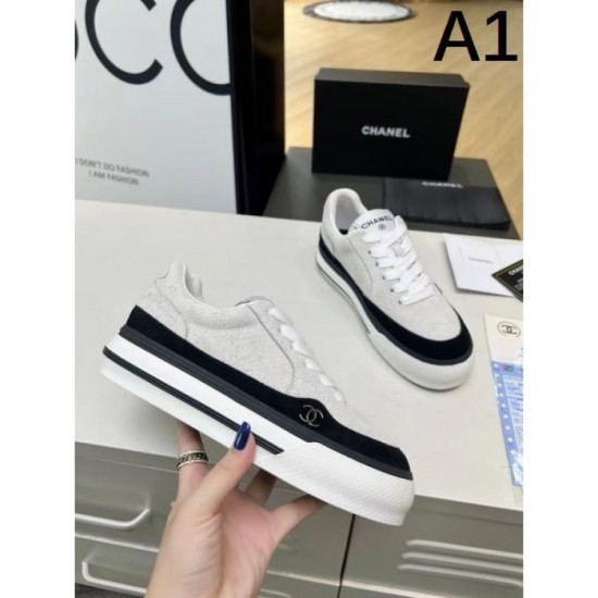 2024SS Classic Street Style CHANEL Women's Casual Shoes 2024SS Classic Street Style CHANEL Women's Casual Shoes
