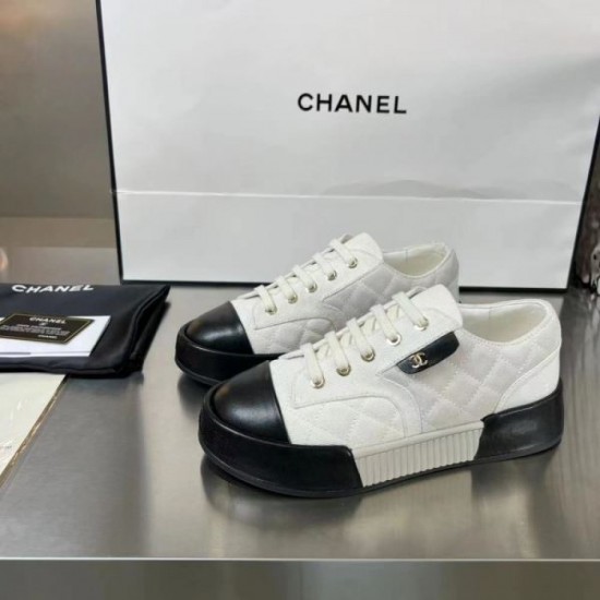 2024SS CHANEL Women's Casual Shoes Used by Celebrities and Celebrities 2024SS CHANEL Women's Casual Shoes Used by Celebrities and Celebrities
