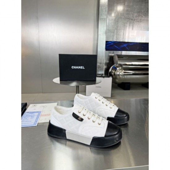 2024SS CHANEL Women's Casual Shoes Used by Celebrities and Celebrities 2024SS CHANEL Women's Casual Shoes Used by Celebrities and Celebrities