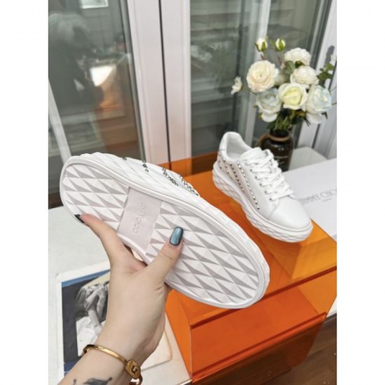 2024SS Popular New JIMMY CHOO Women's Casual Shoes 2024SS Popular New JIMMY CHOO Women's Casual Shoes
