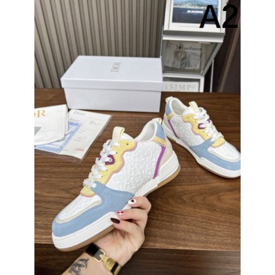 2024SS Popular Sale 100% New DIOR Women's Casual Shoes 2024SS Popular Sale 100% New DIOR Women's Casual Shoes