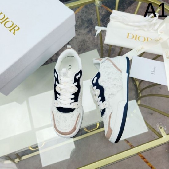 DIOR 2024FW Women's Casual Shoes Excellent Breathability DIOR 2024FW Women's Casual Shoes Excellent Breathability