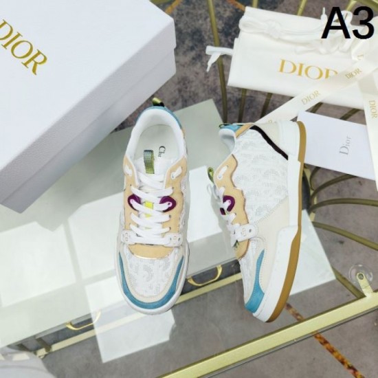 DIOR 2024FW Women's Casual Shoes Excellent Breathability DIOR 2024FW Women's Casual Shoes Excellent Breathability