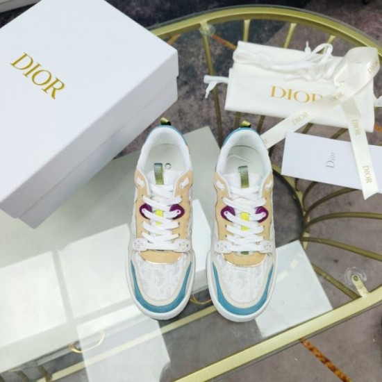 DIOR 2024FW Women's Casual Shoes Excellent Breathability DIOR 2024FW Women's Casual Shoes Excellent Breathability