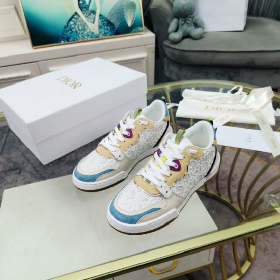 DIOR 2024FW Women's Casual Shoes Excellent Breathability DIOR 2024FW Women's Casual Shoes Excellent Breathability