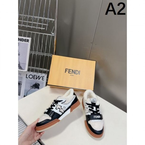 FENDI 2024FW Women's casual shoes Make you look mature FENDI 2024FW Women's casual shoes Make you look mature