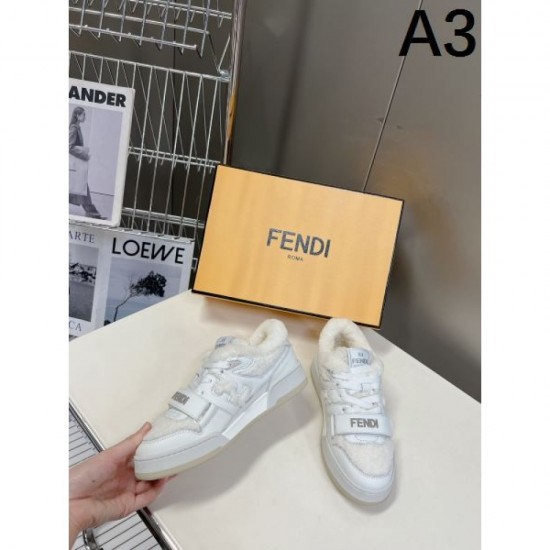 FENDI 2024FW Women's casual shoes Make you look mature FENDI 2024FW Women's casual shoes Make you look mature