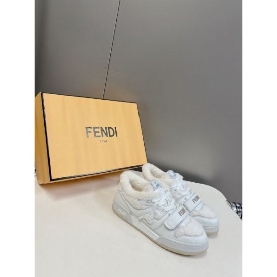 FENDI 2024FW Women's casual shoes Make you look mature FENDI 2024FW Women's casual shoes Make you look mature