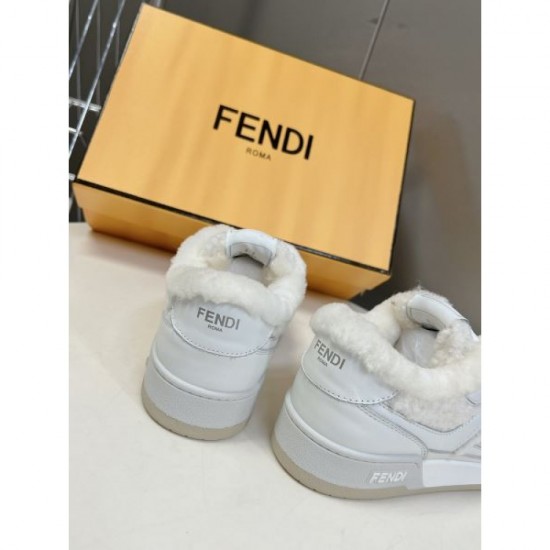 FENDI 2024FW Women's casual shoes Make you look mature FENDI 2024FW Women's casual shoes Make you look mature