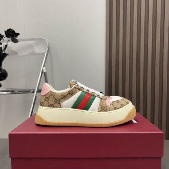 GUCCI 2024FW Women's casual shoes with sophisticated charm GUCCI 2024FW Women's casual shoes with sophisticated charm