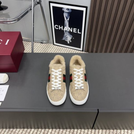 GUCCI Gucci 2024FW Women's Casual Shoes High Quality Popular Item GUCCI Gucci 2024FW Women's Casual Shoes High Quality Popular Item