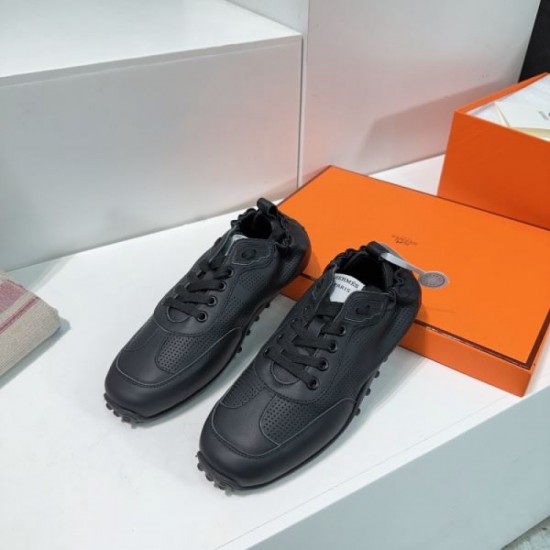 2024SS Stylish with just one piece HERMES Women's casual shoes 2024SS Stylish with just one piece HERMES Women's casual shoes