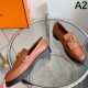 2024SS Summer Elegant Style HERMES Women's Casual Shoes 2024SS Summer Elegant Style HERMES Women's Casual Shoes