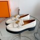 2024SS Summer Elegant Style HERMES Women's Casual Shoes 2024SS Summer Elegant Style HERMES Women's Casual Shoes