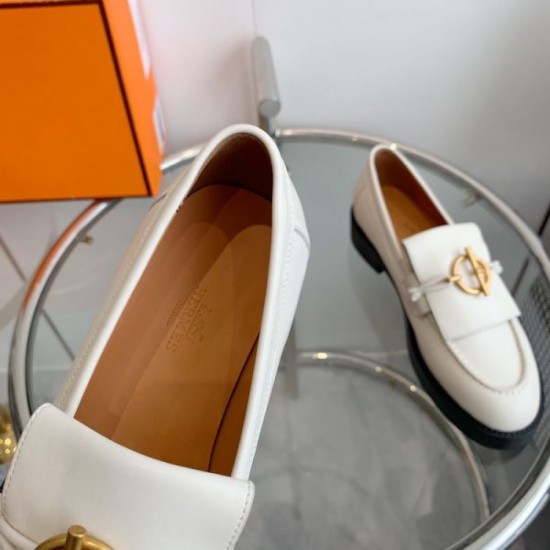 2024SS Summer Elegant Style HERMES Women's Casual Shoes 2024SS Summer Elegant Style HERMES Women's Casual Shoes