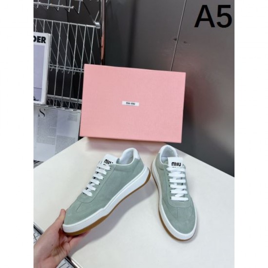 2024SS MIU MIU Women's Casual Shoes for Fashionable Experts 2024SS MIU MIU Women's Casual Shoes for Fashionable Experts