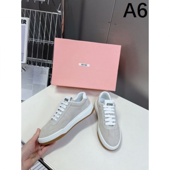 2024SS MIU MIU Women's Casual Shoes for Fashionable Experts 2024SS MIU MIU Women's Casual Shoes for Fashionable Experts