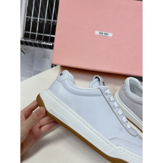 2024SS MIU MIU Women's Casual Shoes for Fashionable Experts 2024SS MIU MIU Women's Casual Shoes for Fashionable Experts