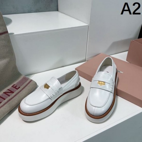 2024SS Popular MIU MIU Women's Casual Shoes 2024SS Popular MIU MIU Women's Casual Shoes