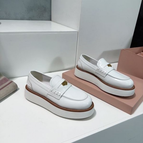 2024SS Popular MIU MIU Women's Casual Shoes 2024SS Popular MIU MIU Women's Casual Shoes