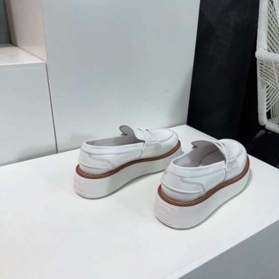 2024SS Popular MIU MIU Women's Casual Shoes 2024SS Popular MIU MIU Women's Casual Shoes