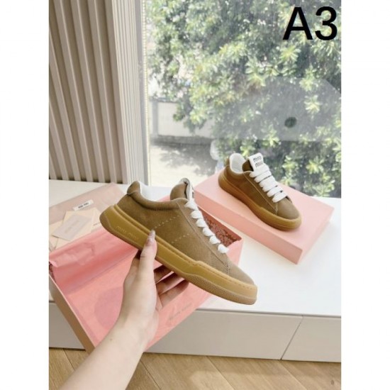 2024SS Must Sold Out MIU MIU Women's Casual Shoes 2024SS Must Sold Out MIU MIU Women's Casual Shoes