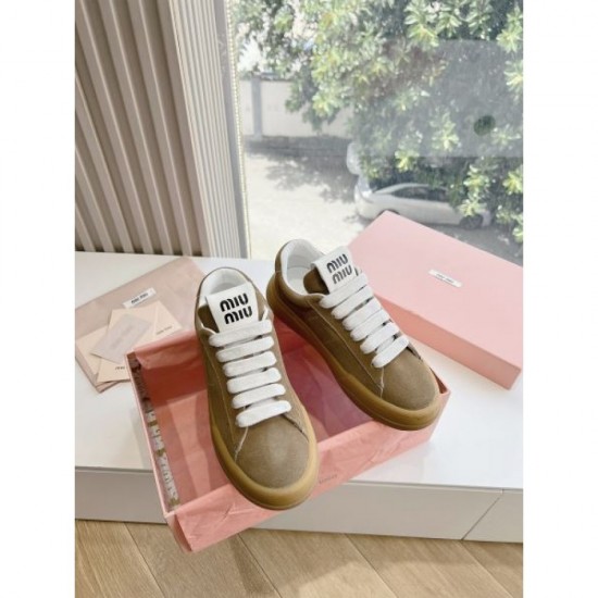 2024SS Must Sold Out MIU MIU Women's Casual Shoes 2024SS Must Sold Out MIU MIU Women's Casual Shoes