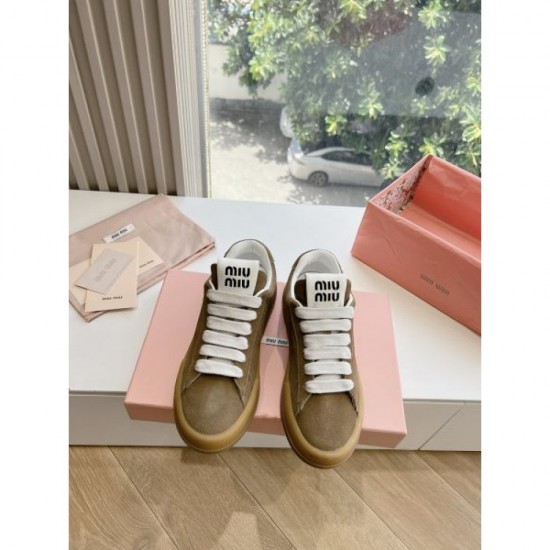 2024SS Must Sold Out MIU MIU Women's Casual Shoes 2024SS Must Sold Out MIU MIU Women's Casual Shoes