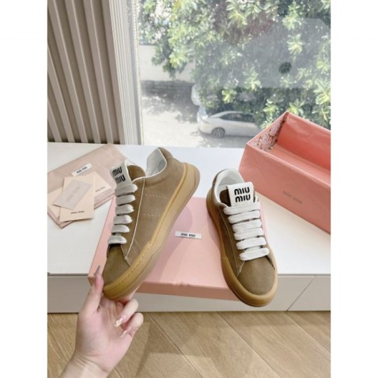 2024SS Must Sold Out MIU MIU Women's Casual Shoes 2024SS Must Sold Out MIU MIU Women's Casual Shoes