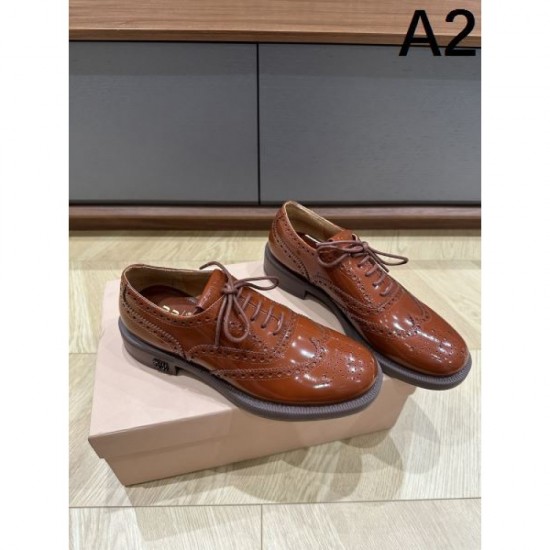 MIU MIU 2024FW Women's Casual Shoes Popular Item MIU MIU 2024FW Women's Casual Shoes Popular Item