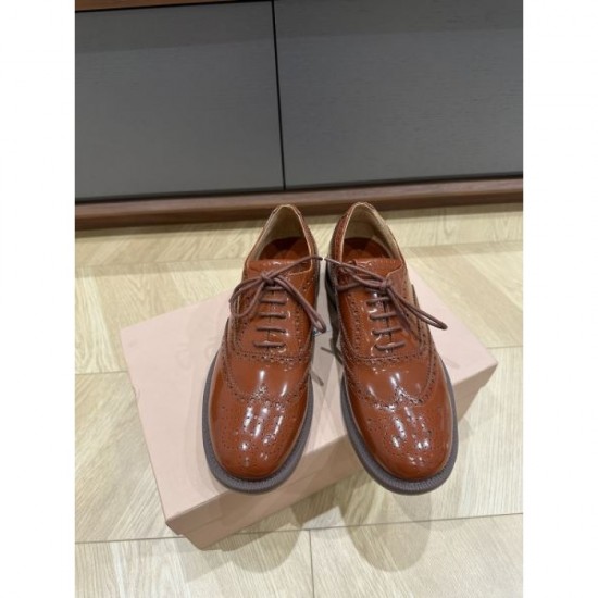 MIU MIU 2024FW Women's Casual Shoes Popular Item MIU MIU 2024FW Women's Casual Shoes Popular Item