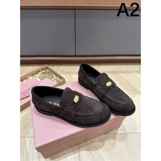 MIU MIU 2024FW Women's Casual Shoes New Arrival in Autumn/Winter MIU MIU 2024FW Women's Casual Shoes New Arrival in Autumn/Winter