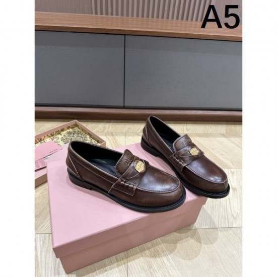 MIU MIU 2024FW Women's Casual Shoes New Arrival in Autumn/Winter MIU MIU 2024FW Women's Casual Shoes New Arrival in Autumn/Winter