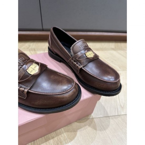 MIU MIU 2024FW Women's Casual Shoes New Arrival in Autumn/Winter MIU MIU 2024FW Women's Casual Shoes New Arrival in Autumn/Winter