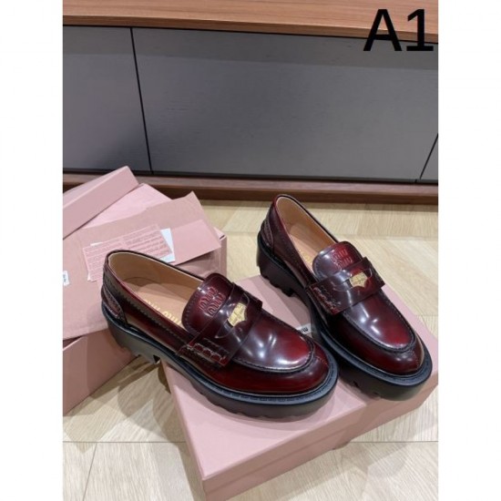 MIU MIU 2024FW Women's Casual Shoes Cheap on Sale MIU MIU 2024FW Women's Casual Shoes Cheap on Sale