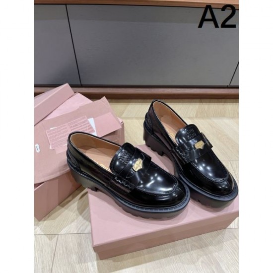 MIU MIU 2024FW Women's Casual Shoes Cheap on Sale MIU MIU 2024FW Women's Casual Shoes Cheap on Sale