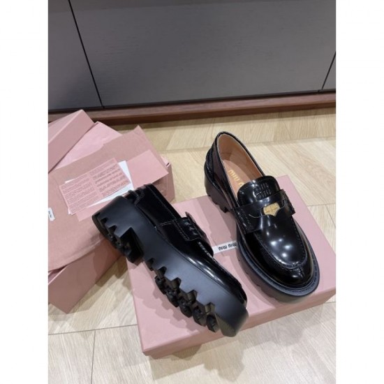 MIU MIU 2024FW Women's Casual Shoes Cheap on Sale MIU MIU 2024FW Women's Casual Shoes Cheap on Sale