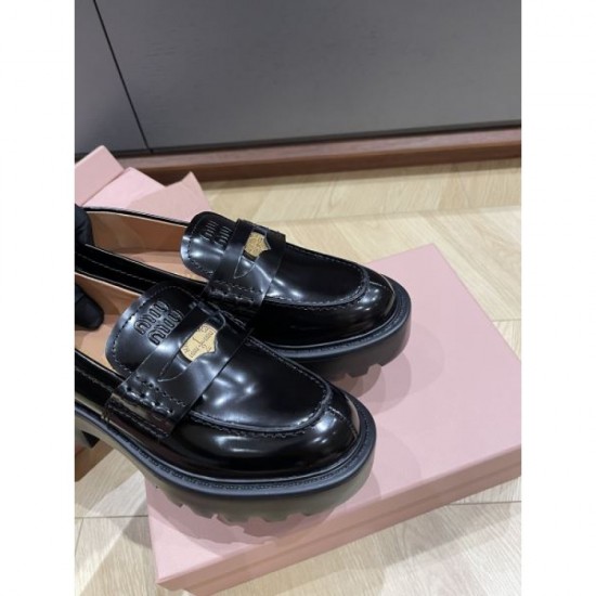 MIU MIU 2024FW Women's Casual Shoes Cheap on Sale MIU MIU 2024FW Women's Casual Shoes Cheap on Sale