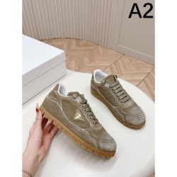 2024SS Beautiful Silhouette PRADA Women's Casual Shoes