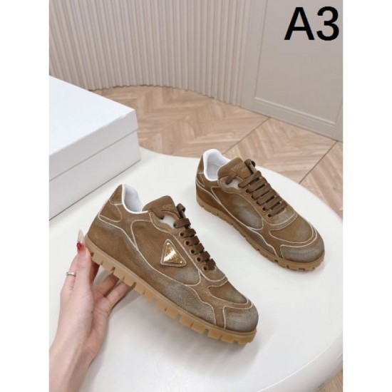 2024SS Beautiful Silhouette PRADA Women's Casual Shoes 2024SS Beautiful Silhouette PRADA Women's Casual Shoes