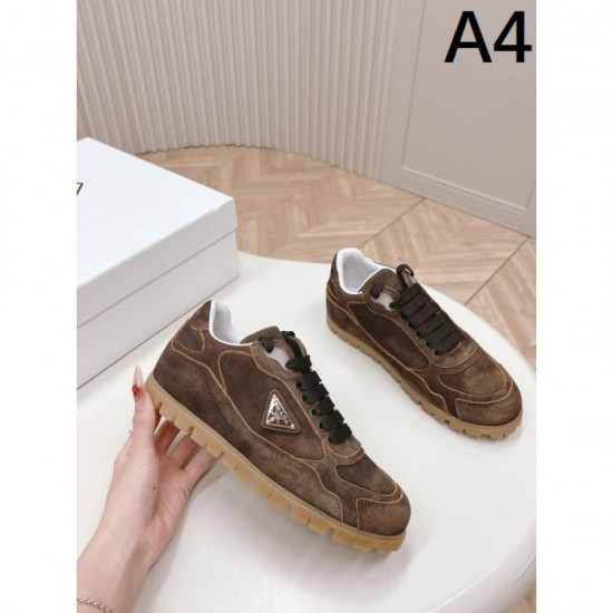 2024SS Beautiful Silhouette PRADA Women's Casual Shoes 2024SS Beautiful Silhouette PRADA Women's Casual Shoes