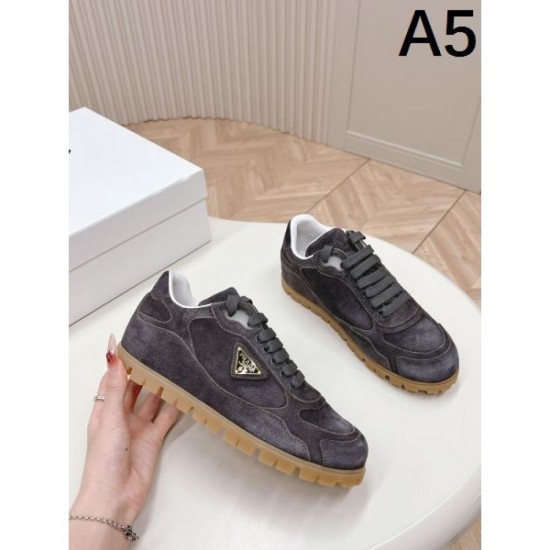 2024SS Beautiful Silhouette PRADA Women's Casual Shoes 2024SS Beautiful Silhouette PRADA Women's Casual Shoes