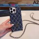 CHANEL 2024SS Simple iPhone phone case that can be worn with many different outfits CHANEL 2024SS Simple iPhone phone case that can be worn with many different outfits